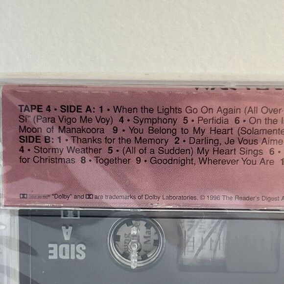 Set of 3 Great Romantic Memories of the War Years Cassette Tapes Readers Digest - Picture 9 of 10